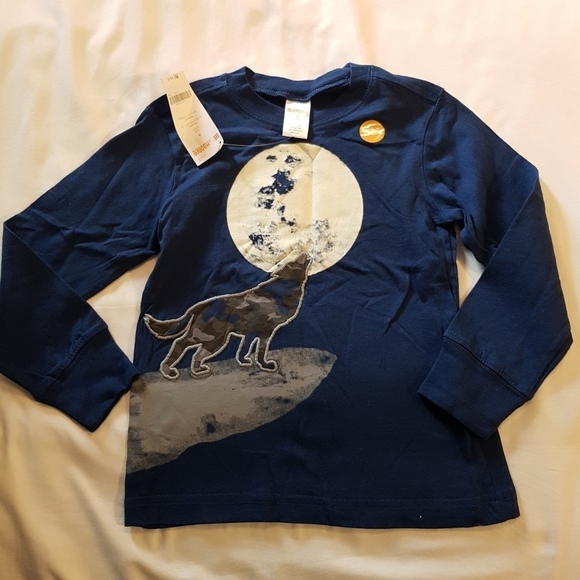 Gymboree Glow in the dark long sleeved t-shirt size 4, NWT - Picture 1 of 4